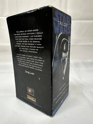 Star Wars Original Trilogy 1995 VHS 3 Movies GREAT! - Picture 2 of 5