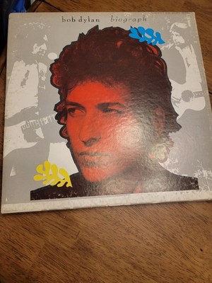 Bob Dylan Biograph 3-CD Anthology Box Set Columbia Rock Folk Rock Compilation