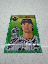 2023 Topps Chrome Anniversary - Brett Baty Green Wave Refractor /99 (RC)