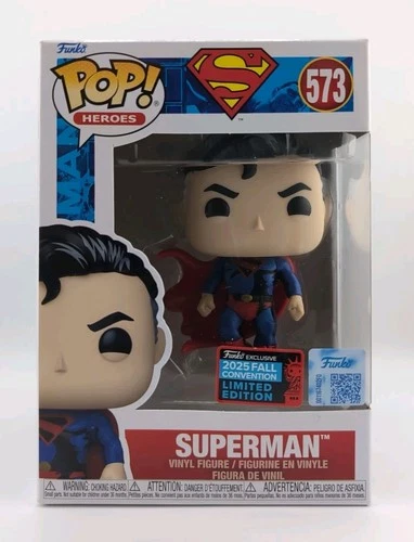 Funko Pop #573 LIMITED EDITION DC Superman Kingdom Come Comic Deco Brand New