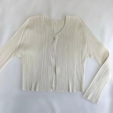 ISSEY MIYAKE PLEATS PLEASE Cardigan F/S from Japan