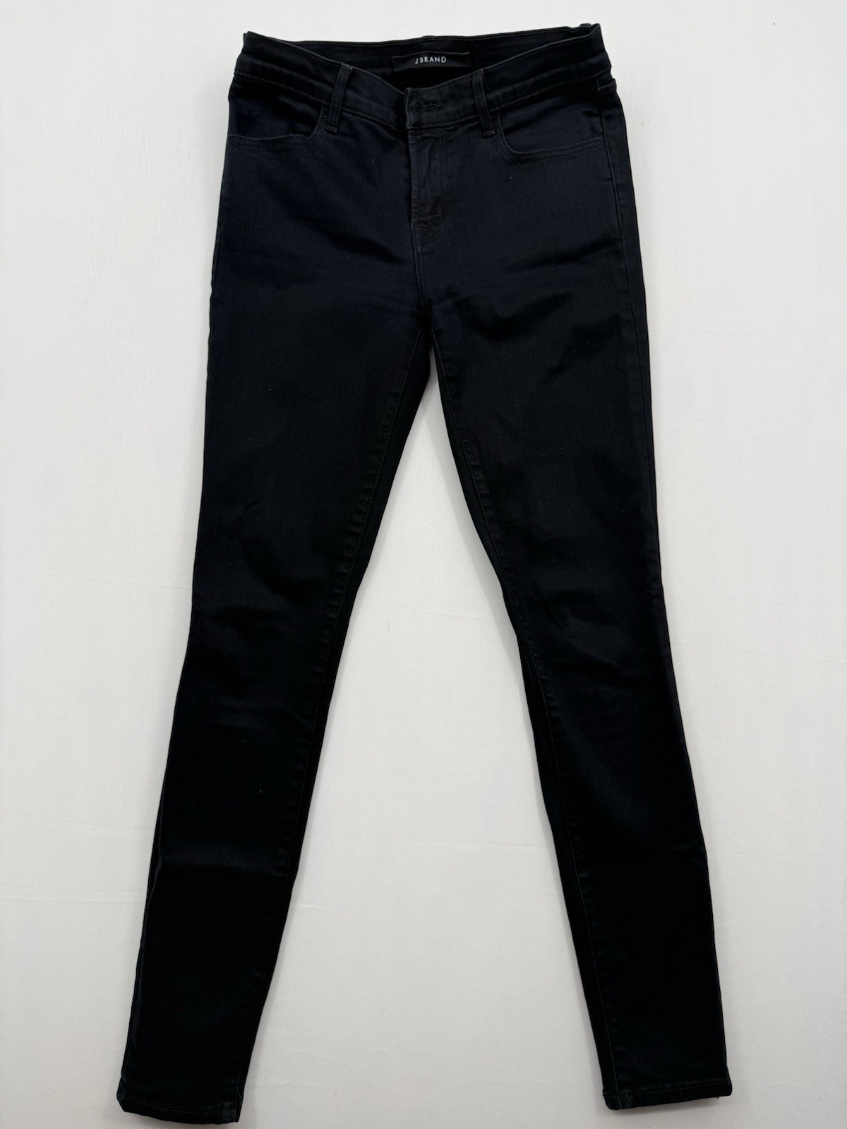 J Brand Jeans Womens 28 Black Super Skinny Straight odyssey