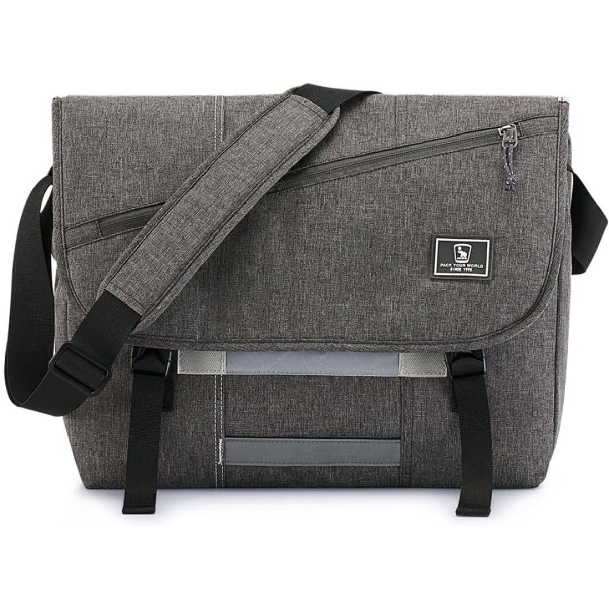 OIWAS Messenger Bag 17" Laptop Crossbody Bag Case Men's Business Shoulder Bag