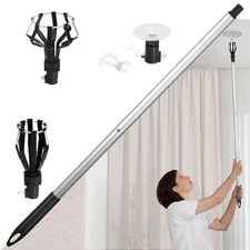 12FT Light Bulb Changer for High Ceilings, Light Bulb Remover Tool High Ceili...