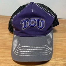 TCU Horned Frogs Cap, Purple Strapback Top of World Brand Licensed Product