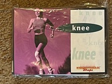 NIKKEN KENKOTHERM KNEE WRAP WHITE SIZE MEDIUM 1734 - NEW IN PACKAGE