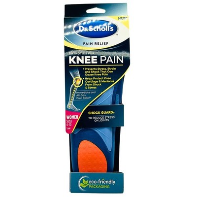 Dr. Scholl s Knee Pain Orthotics Women s Sizes 6 10 1 Pair New