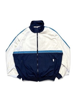 Christian Dior Monsieur Vintage Trainingsjacke Navy Weiß Blau - Größe L