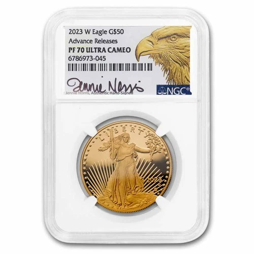 2023-W 1 oz Proof American Gold Eagle PF-70 NGC (AR)