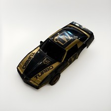 Vintage Tyco '82 Black 17 Pontiac Firebird Turbo Trans Am HO Slot Car HP7