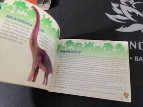 Nintendo NES Jurassic Park Instruction Manual Booklet Only No Game Authentic!