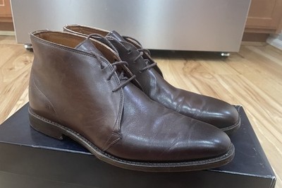 Polo Ralph Lauren Prestwick Brown Chukka Boots - 8D - Made In USA Allen Edmonds