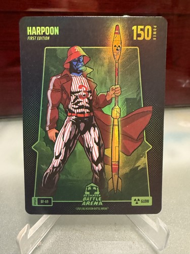 HARPOON (BRYCE HARPER) BO JACKSON BATTLE ARENA BATTLEFOIL GLOW PWR 150 #BF-69