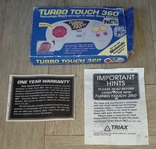 TRIAX NES TURBO TOUCH 360 CONTROLLER FOR THE NINTENDO ENTERTAINMENT SYSTEM