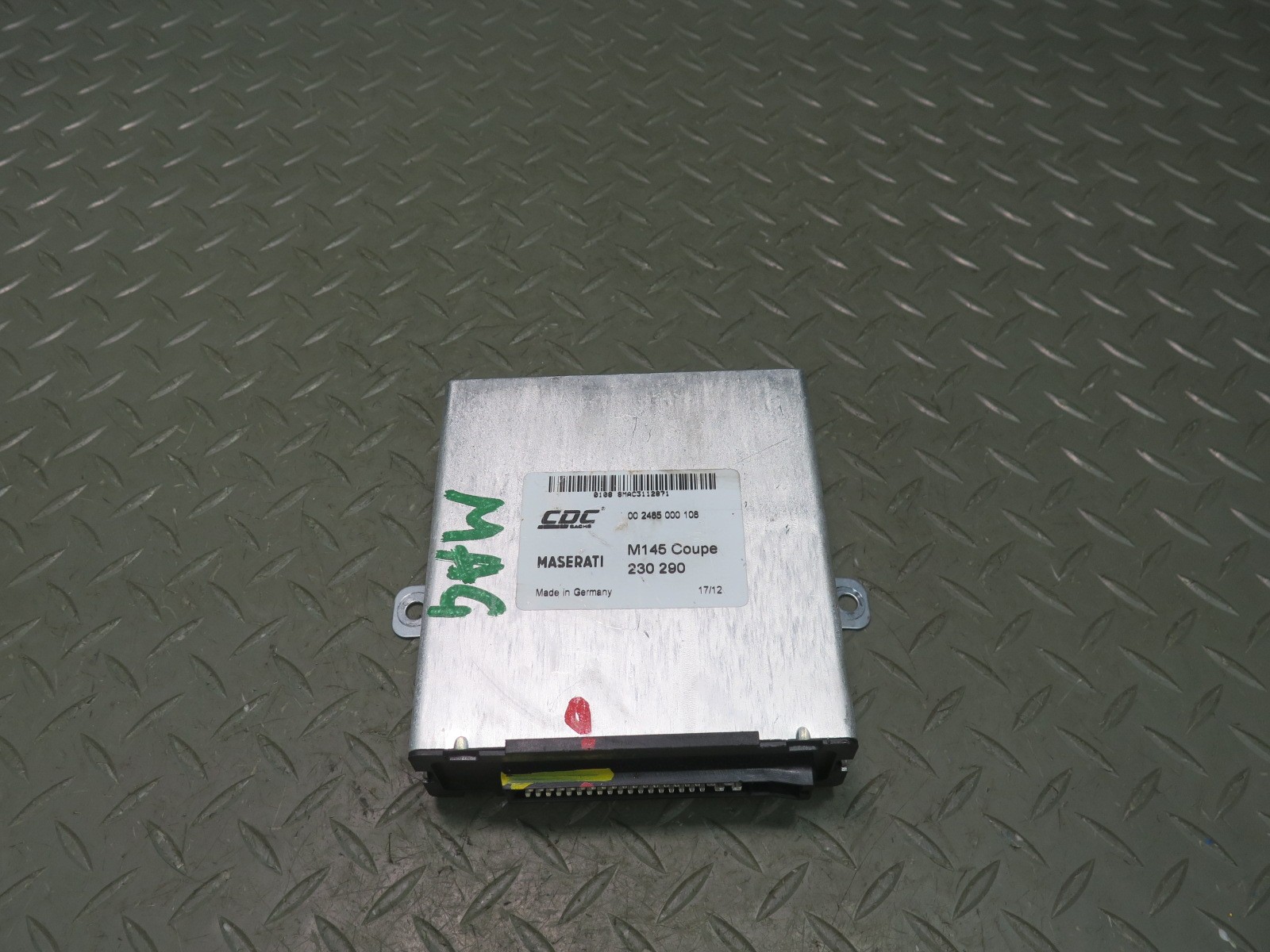 2008-2012 MASERATI GRANTURISMO M145 SUSPENSION CONTROL MODULE 230290