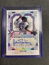 2025 Panini Boys of Summer  JOHAN SANTANA #10/25 Auto Autograph NY Mets