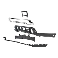 Front Bumper Lower Cover Kit For 2020-2023 GMC Sierra 2500 HD W/ Air Deflector