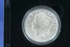 2021 Morgan Silver Dollar with Box and Holder 21XE