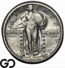 1920-S Standing Liberty Quarter, Better San Francisco Date, VF