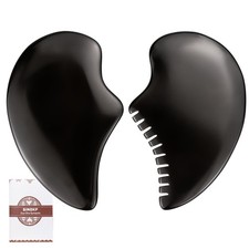 Best SINOKF Bian Stone Gua Sha Facial Tools Scraping Massage Face Guasha Board