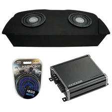 2003-2008 Nissan 350Z Coupe Hatch Fit Harmony F104 Dual 10" Sub Box & CXA800.1