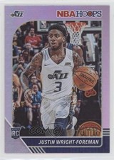 2019-20 Panini NBA Hoops Silver 157/199 Justin Wright-Foreman #256 1u6