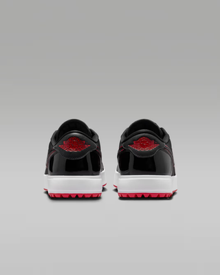 Air Jordan 1 Low G Spiked Golf Shoes Black White Red Men's | Size