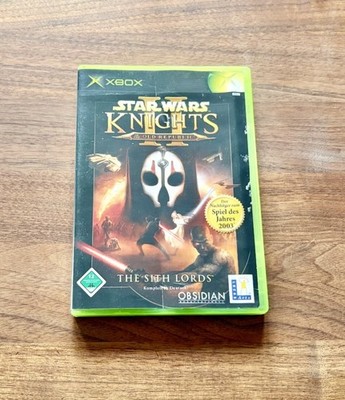 Star Wars Knights of The Old Republic II 2 The Sith Lords Microsoft Xbox Classic