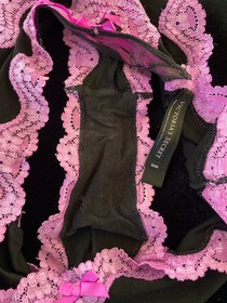 Victoria&rsquo;s Secret sz M Cheeky & Cheekini Panty Bundle Lot Of 3 Panties