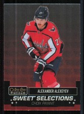 2020-21 O-Pee-Chee Platinum Sweet Selections #SS5 Alexander Alexeyev