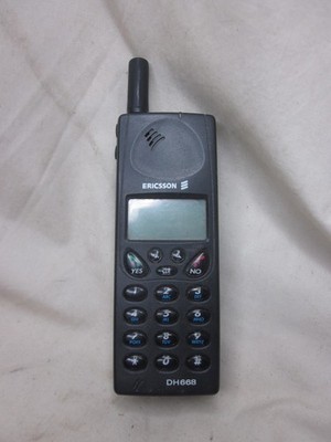 untested vintage ERICSSON DH668 DH 668 cellular phone telephone rare htf