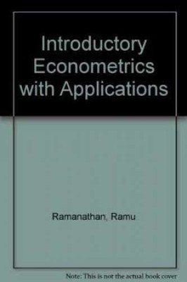 Introductory Econometrics With - Hardcover, by R. Romanathan - Acceptable