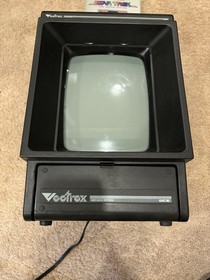 Vectrex Arcade System Game Console With Box And Boxed Game Tested Working!! GCE