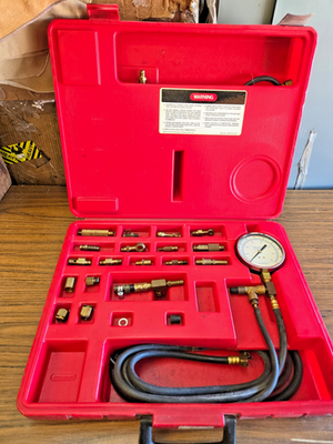 #ad #ad SNAP ON MT3370 Master Fuel Injection Pressure Gauge Set $290.00