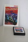 Vintage Atari 2600 Moon Patrol Silver Label Cartridge with Original Manual 1983