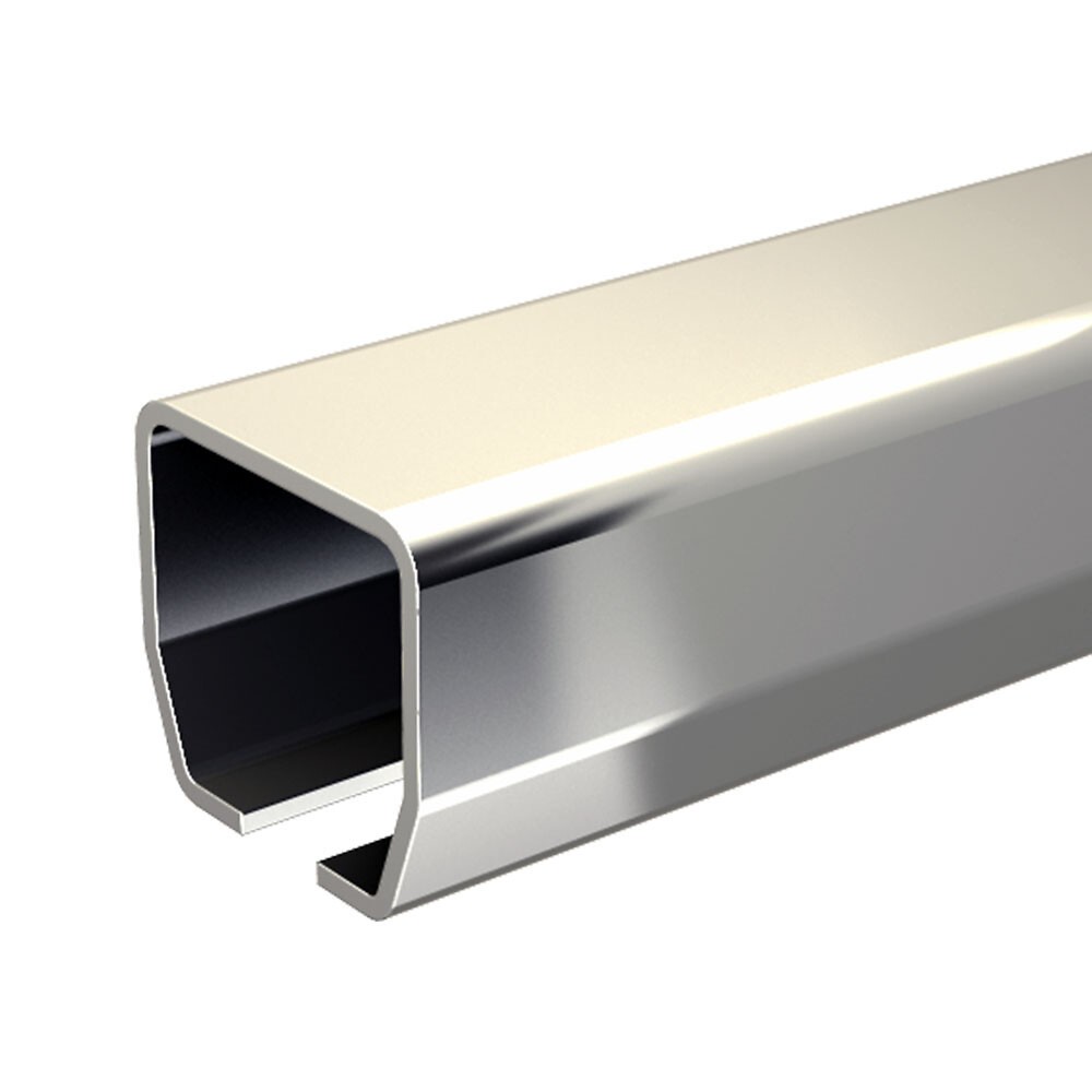 Rail pour porte coulissante suspendue de 200 kg, SLID'UP 2000 en INOX 304L long 3m