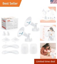 Safe Durable Breast Pump Parts - 24mm Flange Set for Spectra S1 S2 Convenience