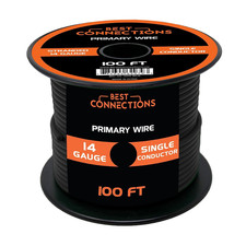 Automotive Primary Wire - 100Ft Various Color Options Ideal for Trailer, Spe