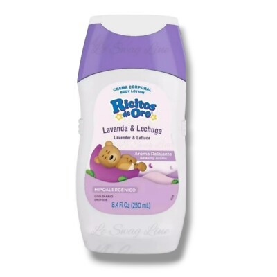 RICITOS DE ORO CREMITA CORPORAL BODY CREAM LAVANDA LECHUGA HYPOALLERGENIC 