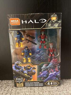 Mega Construx Halo Pro Builders Sword Base Invasion Building Set 99PCS NIB