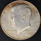 1968 D Kennedy Half Dollar Toned- LOT AA-3564