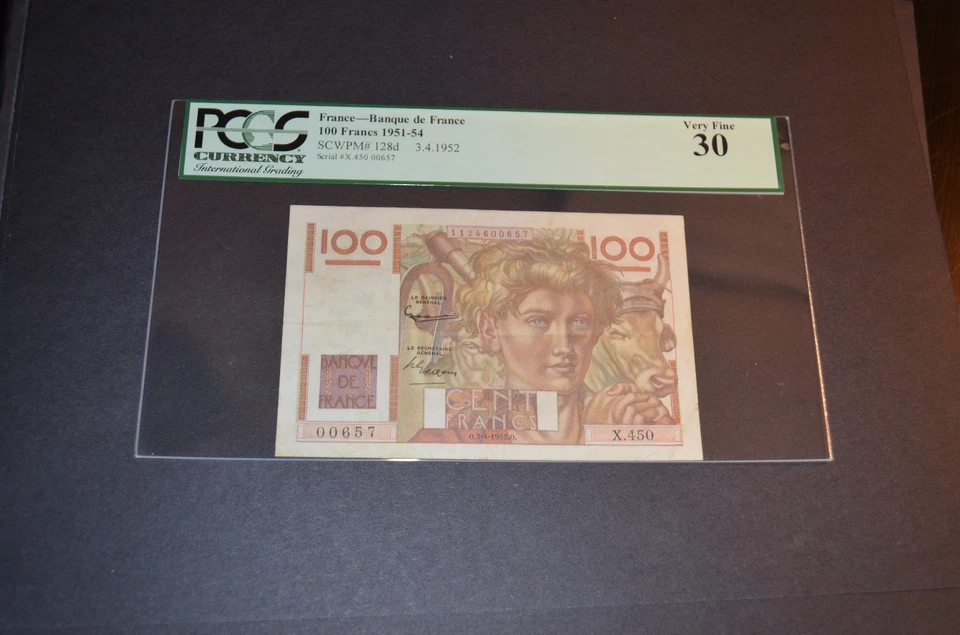 PCGS Currency France- Banque de France 30 Very Fine banknote - Image 3 of 4