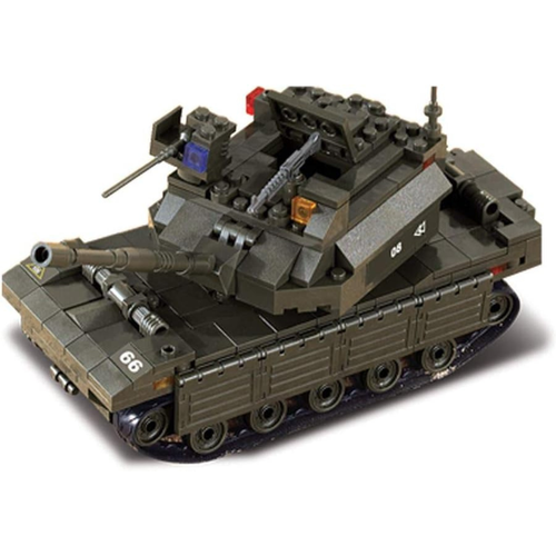 Sluban M38-B6500 Army Leading Tank,Multicolor,Small - Picture 4 of 8