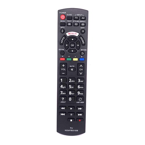 New N2QAYB001008 For Panasonic Viera HD Plasma TV Netflix Audio Remote Control - Picture 1 of 3