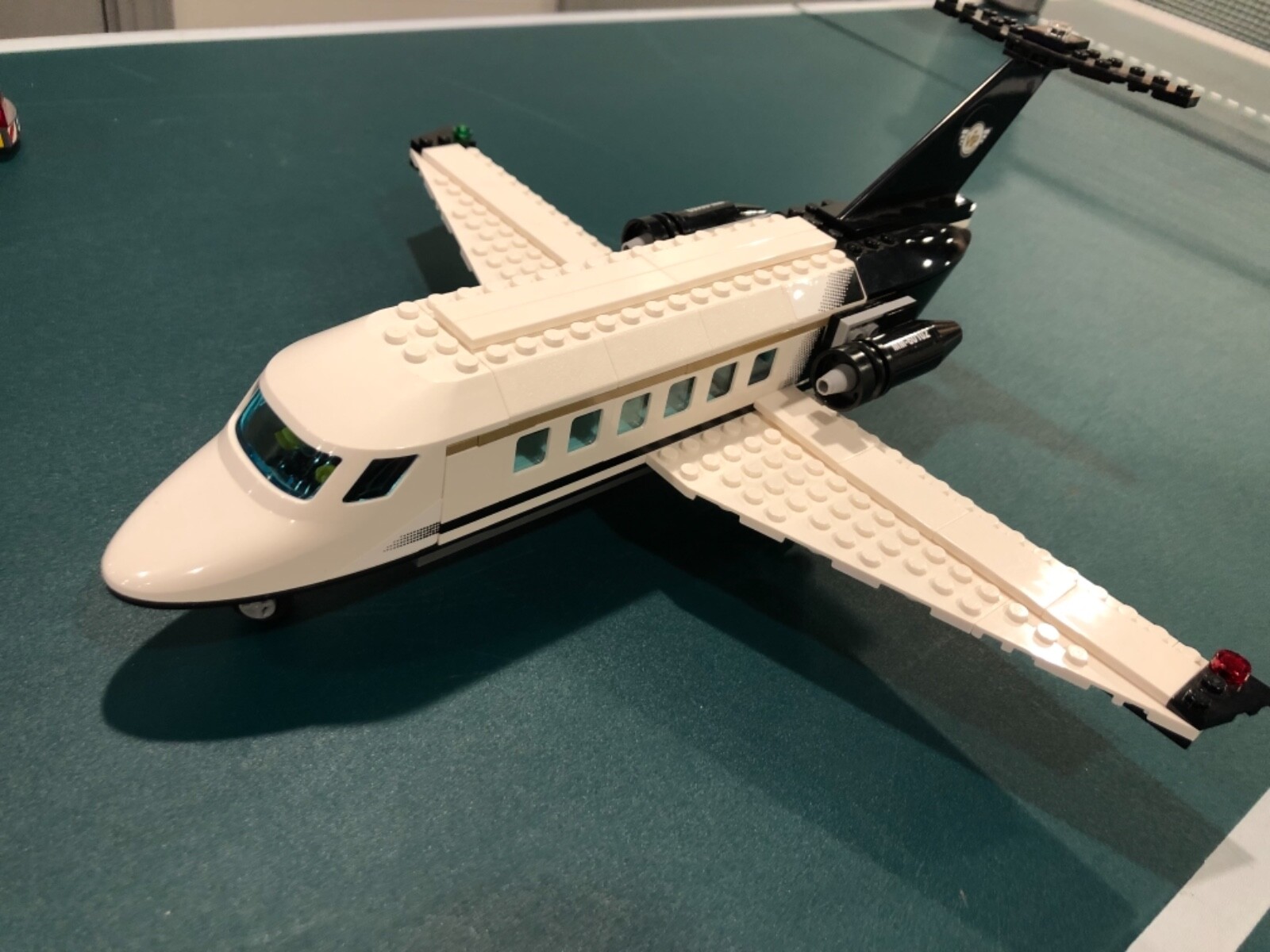 lego limousine and plane