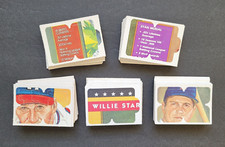 DONRUSS PUZZLE CARD PIECES Your Pick CLEMENTTE Musial SPAHN Stargell Yastrzemski