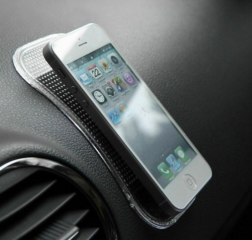 Support Tapis anti-dérapant pour Tableau de Bord Voiture Téléphone GPS Clés - Photo 1 sur 5