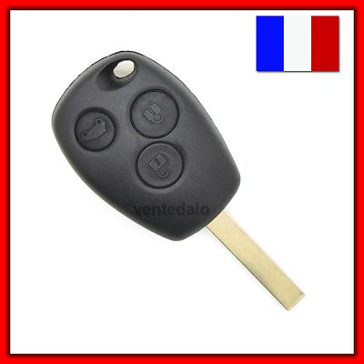 Shell Remote Key Compatible Renault 3 Buttons Logan Sandero Duster + Blade