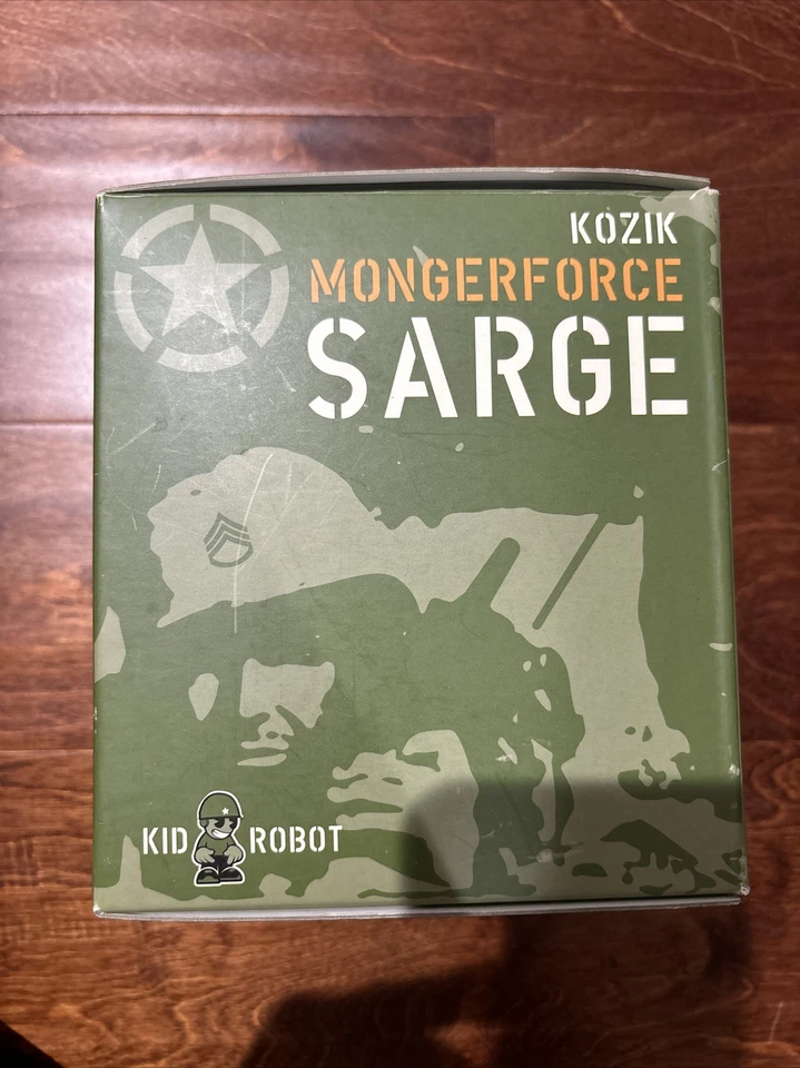Kidrobot 2006 5" Pink Glow Sarge Big MONGERFORCE Grenade NO FIRMADO Foto 4 de 4