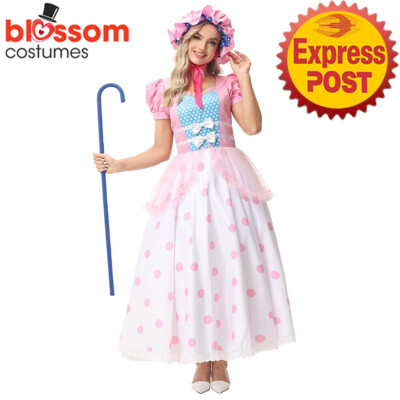 N1056 Little Bo Peep Shepherd Fairytale Fancy Dress Book Week